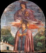 Andrea del Castagno St Julian and the Redeemer oil painting on canvas